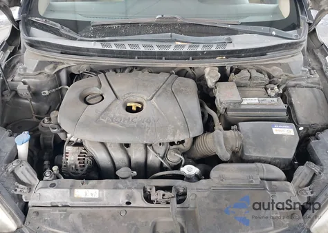 2013 Hyundai Elantra Gls из США, поврежденный, VIN KMHDH4AE6DU904876